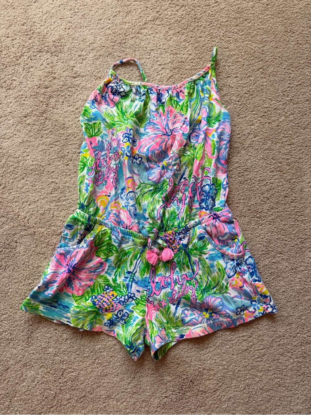 Lilly Pulitzer “Aloha” Girls Romper